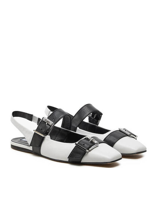 Karl Lagerfeld Ballerinas With strap White