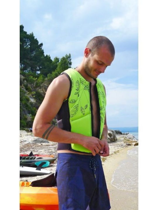 SCK Adults Impact Vest for Water Sports Green