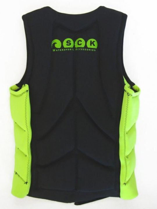 SCK Adults Impact Vest for Water Sports Green