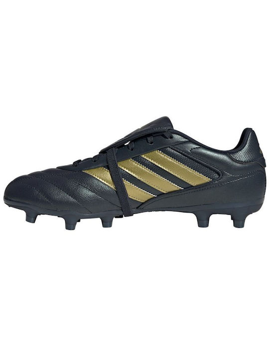 adidas FG High Football Shoes with Cleats Black