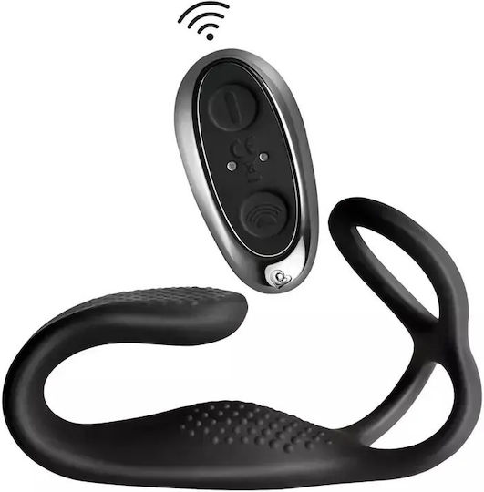 Rocks Off Vibe Prostate Anal Plug mit kabelloser Funktion und Vibration Schwarz 23.1cm