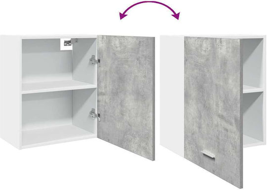 Schrank Wand Grey Concrete 50x31x60Stück