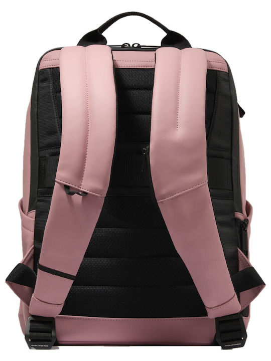 Piquadro Corner 2.0 Tasche Rucksack für Laptop 14" in Rosa Farbe