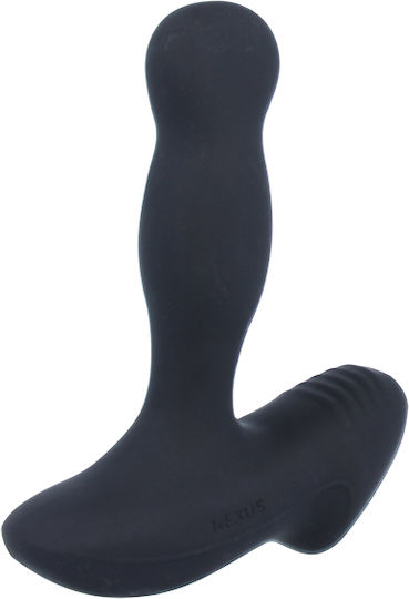 Nexus Revo Slim Πρωκτικός Δονητής με Δυνατότητα Ασύρματης Λειτουργίας Μαύρος 10cm