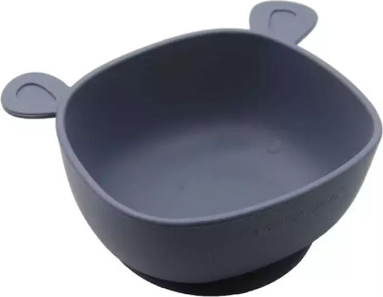 The Cotton Cloud Baby Food Bowl made of Silicone Light Blue
