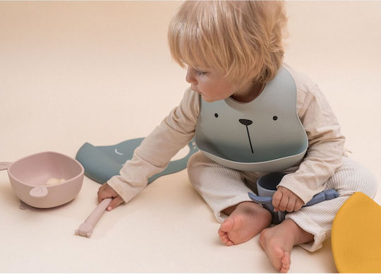 The Cotton Cloud Baby Food Bowl made of Silicone Pink