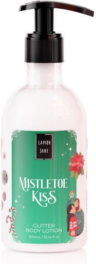 Lavish Care Mistletoe Kiss Skin Care Set for Moisturizing & Body Cleaning 3pcs