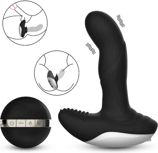Erotica Anal Vibrator Black