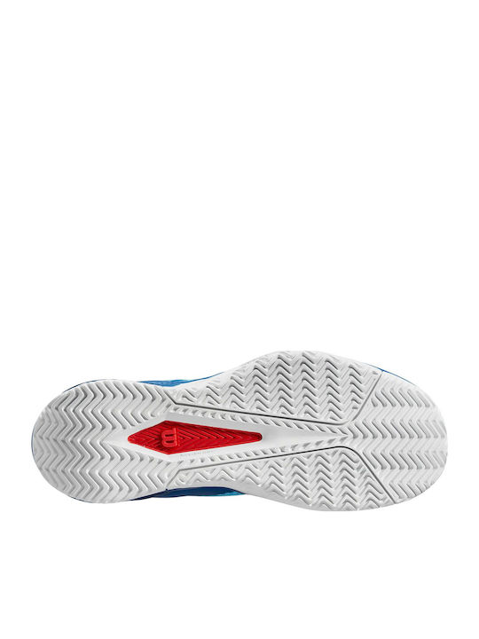 Wilson Rush Pro Lite Γυναικεία Παπούτσια Τένις Μπλε