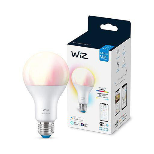 WiZ Smart Λάμπα LED 13W για Ντουί E27 και Σχήμα A67 RGBW Dimmable