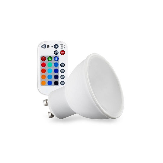 Spot Light Smart Lampe LED 4.5W für Fassung GU10 und Form MR16 RGB 360lm Dimmbar
