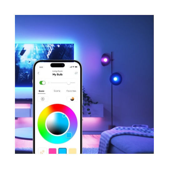 Nanoleaf Smart Bulb LED 9W for Socket E27 and Shape A60 RGBW 806lm Dimmable