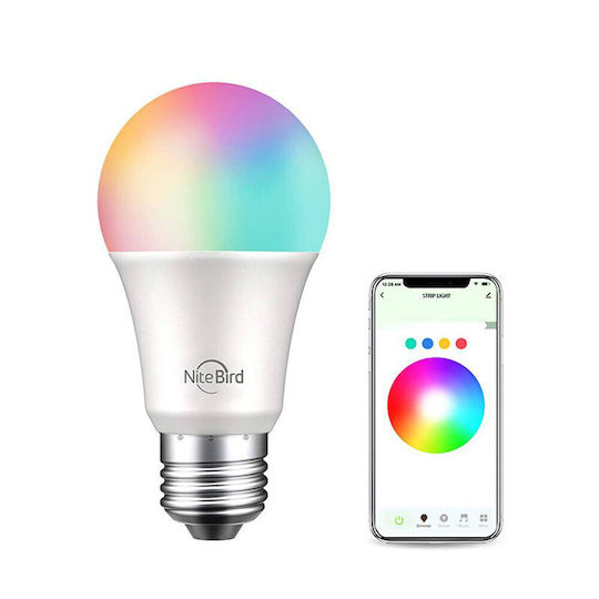 Gosund Smart Bulbs LED for Socket E27 and Shape A60 RGB 800lm 2pcs