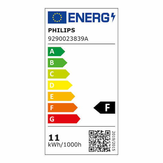 Philips Smart Λάμπα LED 11W για Ντουί E27 και Σχήμα G95 Ρυθμιζόμενο Λευκό 1055lm Dimmable