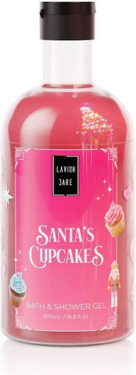 Lavish Care Santa's Cupcakes Σετ Περιποίησης για Ενυδάτωση & Καθαρισμό Σώματος 3τμχ
