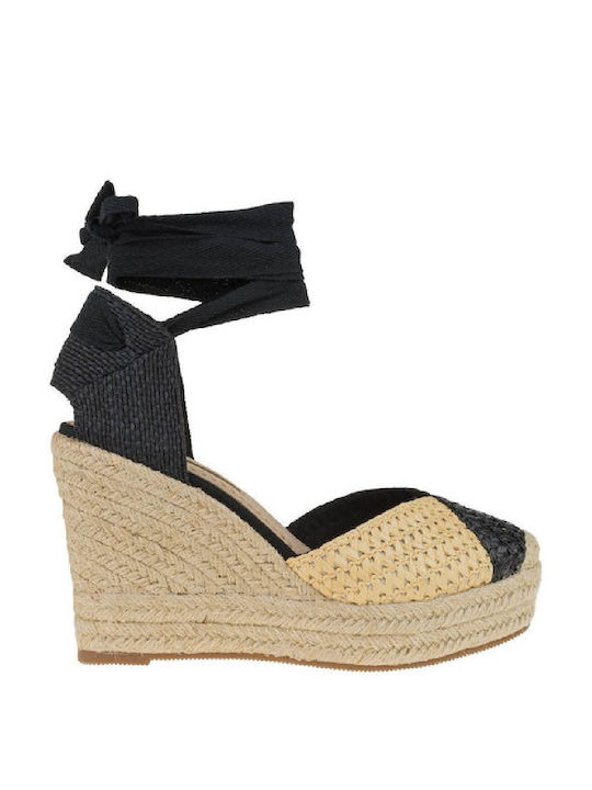 Corina Platforme dama în stil espadrile