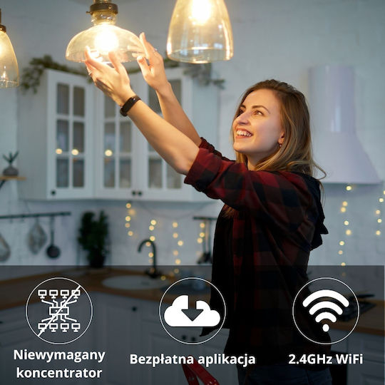 Blaupunkt Smart Lampe LED 9W für Fassung E27 RGB 806lm