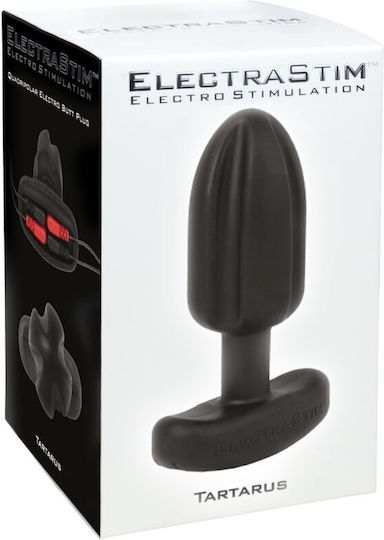 Electrastim Butt Πρωκτική Σφήνα Medium Μαύρη