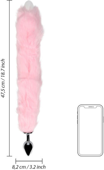 Shots Light Up Fox Tail Dop Anal Roz