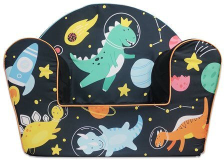Kinderstuhl Schwarz 52x32x42cm