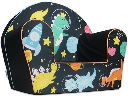 Kinderstuhl Schwarz 52x32x42cm