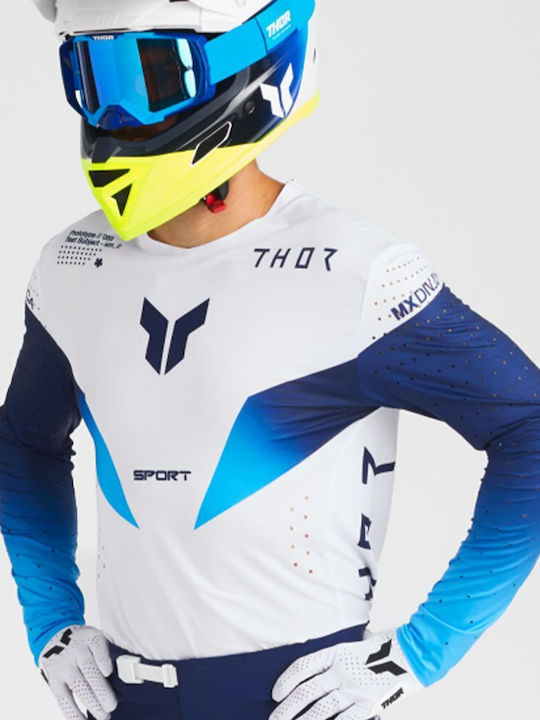 Thor Sportmode Men's Jersey Motocross Navy Blue