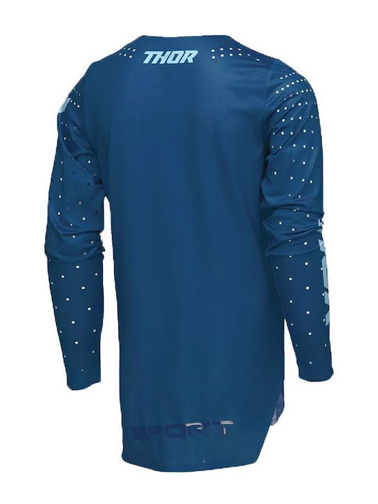 Thor Sportmode Kids Jersey Motocross Blue