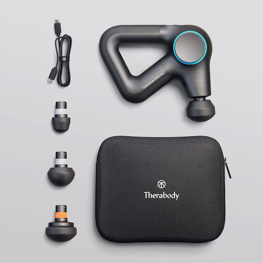 Therabody Gun Massage for the Body with Vibration and Heating Function Black