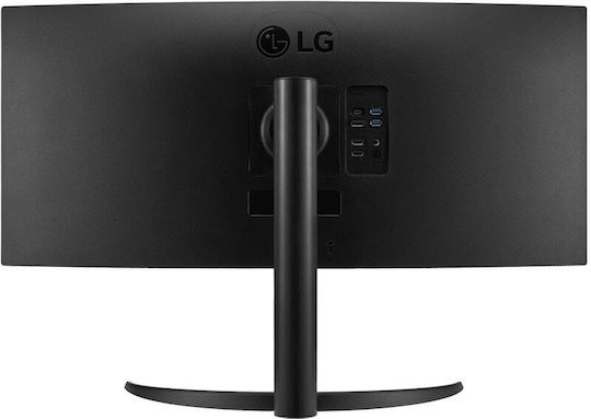 LG 34WR55QK-B Ultrawide VA HDR Curved Monitor 34" QHD 3440x1440 με Χρόνο Απόκρισης 5ms GTG