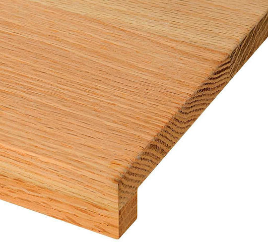 Vidaxl Treppenstufen 4 Stk. Hellbraun 120x30x2 cm Eichenholz Braun