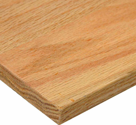 Vidaxl Treppenstufen 4 Stk. Hellbraun 120x30x2 cm Eichenholz Braun
