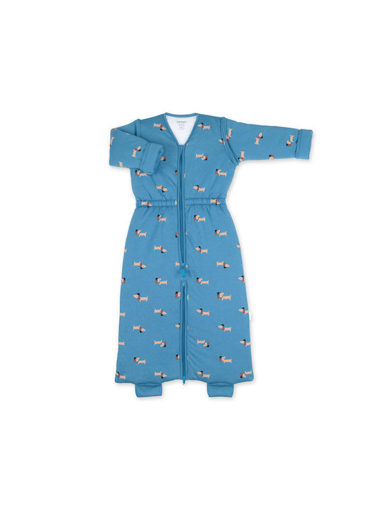 Bemini Winter Sleeping Bag with Feet Magic 3 Tog Wouff Blue