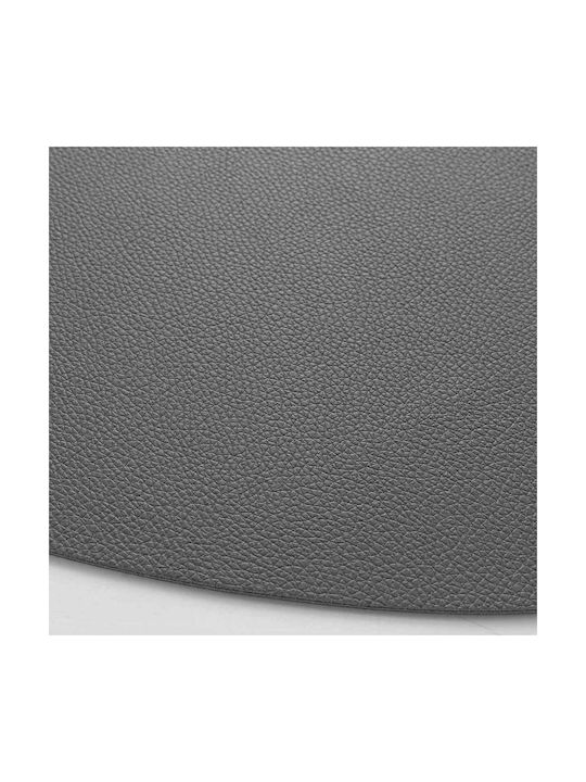 Platzdeckchen Künstliches Leder Gray 45x37cm 1Stück