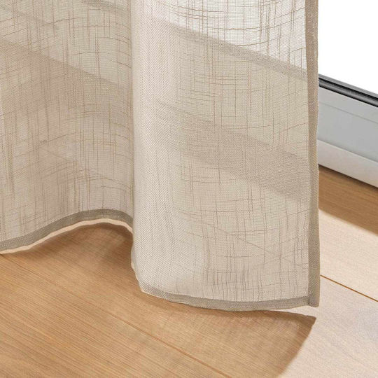 Douceur d'Intérieur Перде с Копчета L-c Haltona Бежово 140x280см