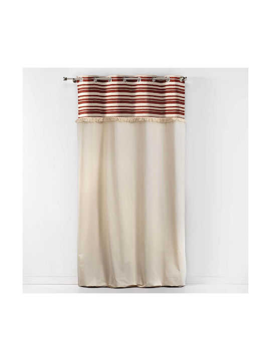 Curtain with Grommets L-c Atlas Beige 140x240cm