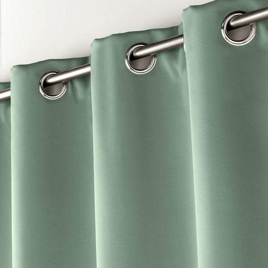 Curtain Blackout with Grommet L-c Occult Green 1611735 135x240cm