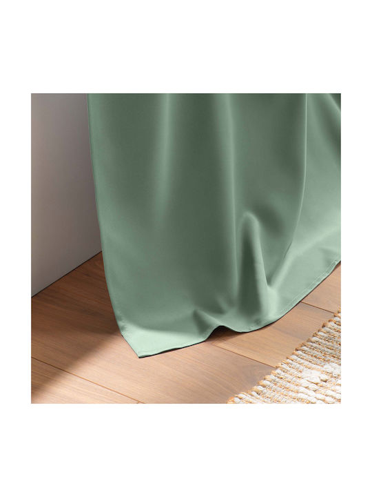 Curtain Blackout with Grommet L-c Occult Green 1611735 135x240cm