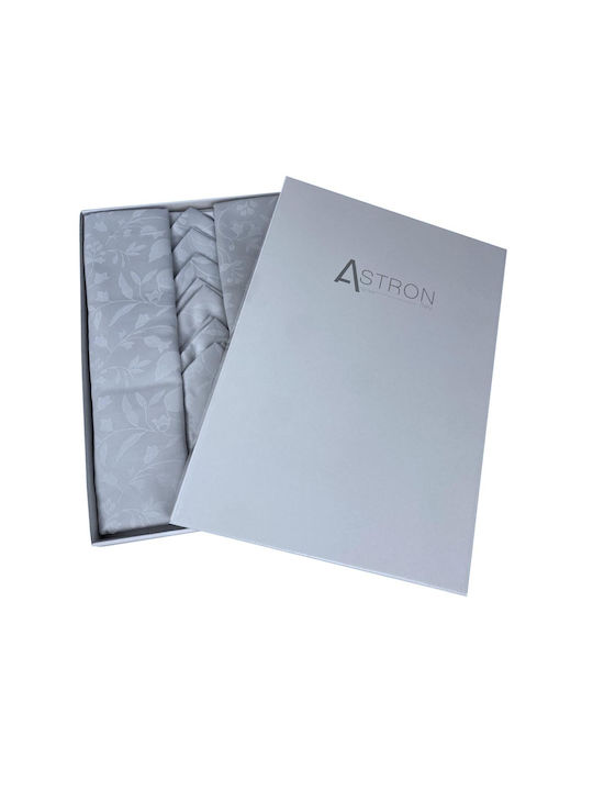 Astron Italy Tablecloth Set 13pcs Grey 140x280cm