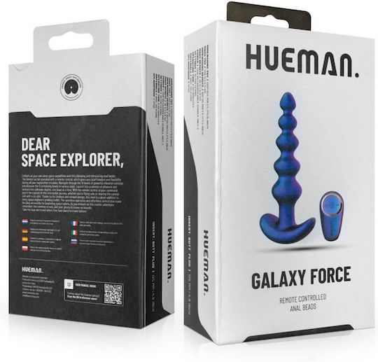 Anal Plug mit Vibration Kabellos Medium Lila