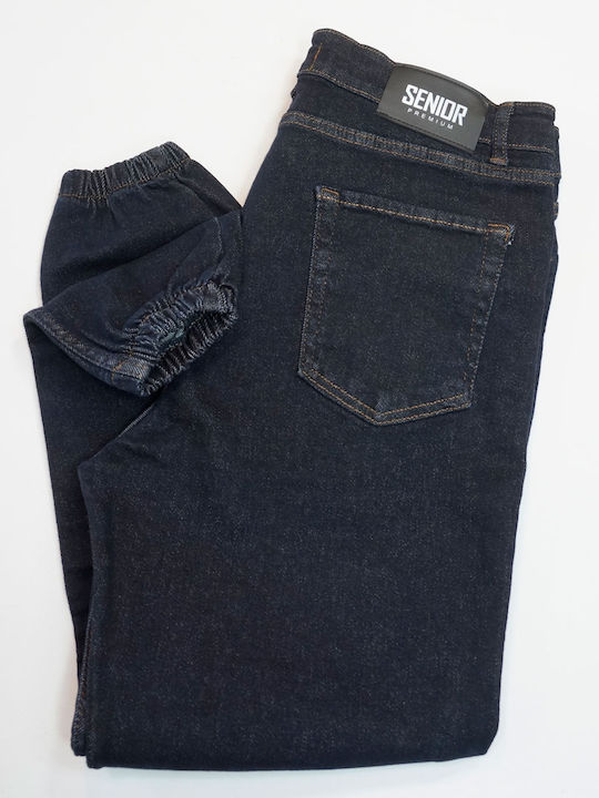 Men's Jeans Pants with Boyfriend Fit Dk Blue