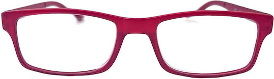 Lumia Optics Reading Glasses +3.75 in Red color kcpr2403c5red375