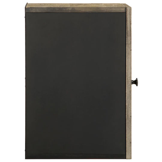 vidaXL Badezimmerschrank B38xT33xH48cm Braun