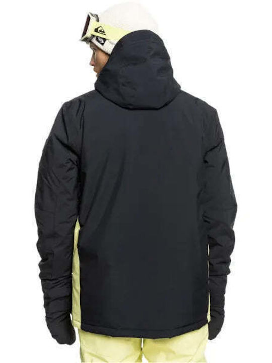 Quiksilver Morton EQYTJ03458-KVJ0 Männer Jacke aus für Ski & Snowboard Schwarz