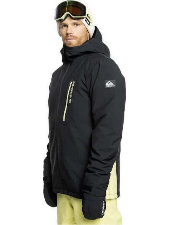 Quiksilver Morton Men's Ski & Snowboard Jacket Black EQYTJ03458-KVJ0