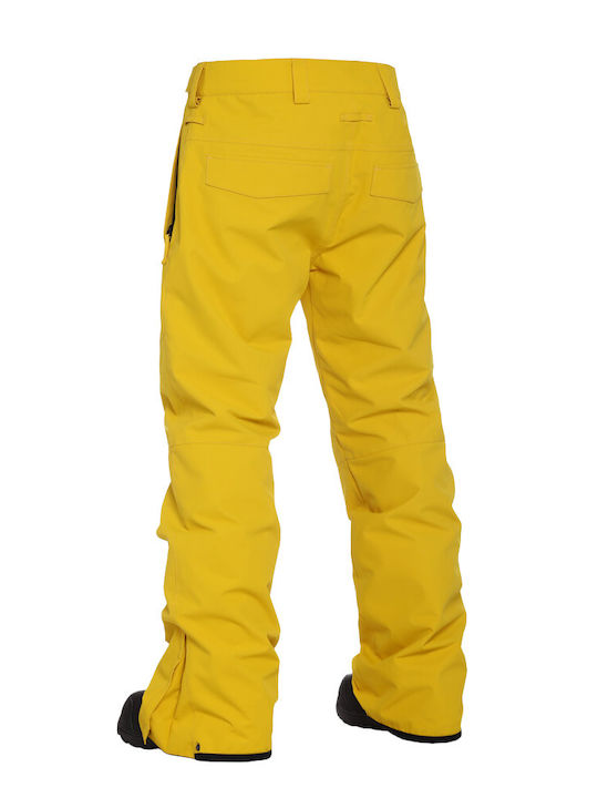 Horsefeathers OM325B Men's Trousers for Ski & Snowboard Yellow