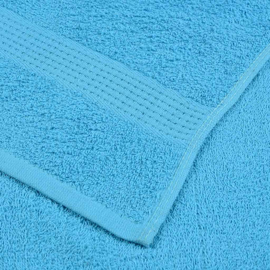vidaXL 80x200cm Turquoise Bath Towel Weight 360gsm