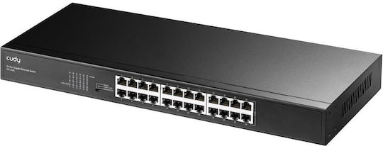 Cudy CD-GS1024L Unmanaged Switch με 24 Θύρες Gigabit (1Gbps) Ethernet