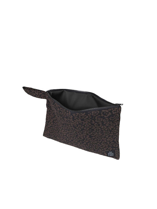 Bleecker & Love Toiletry Bag Medium in Brown color