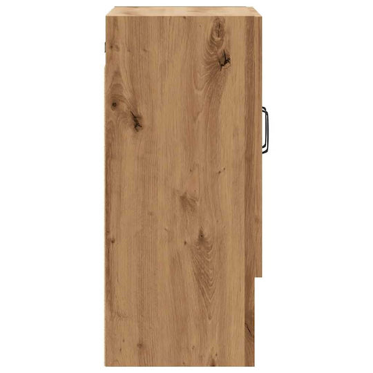 vidaXL Ντουλάπι Μπάνιου 60x31x70cm Δρυς