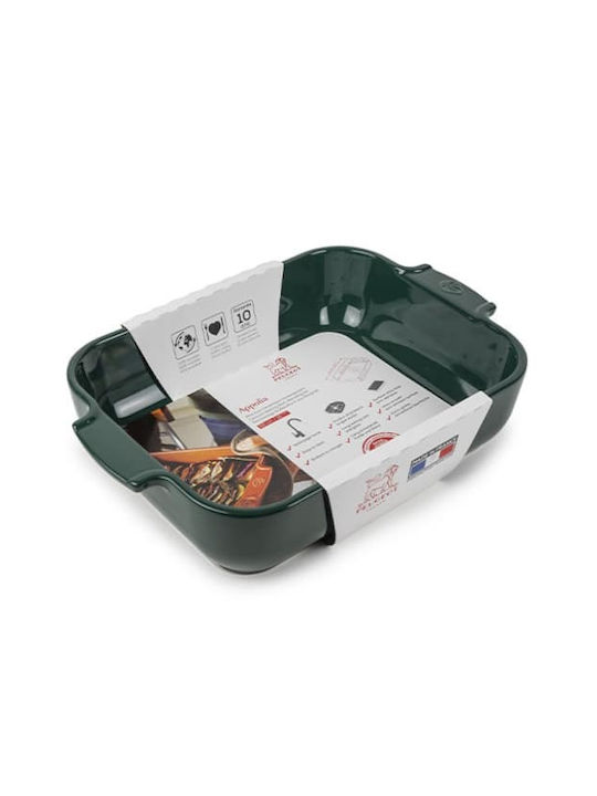 Peugeot Ceramic Rectangular Heat-Resistant Cookware 32x20cm